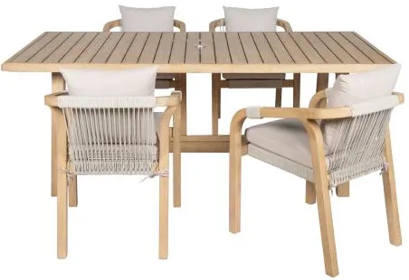 Byron Bay 5pc Outdoor Dining Set