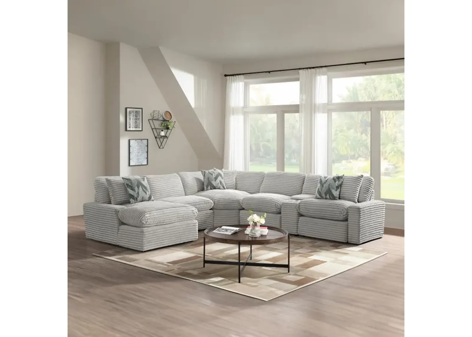 Lush Power Sectional