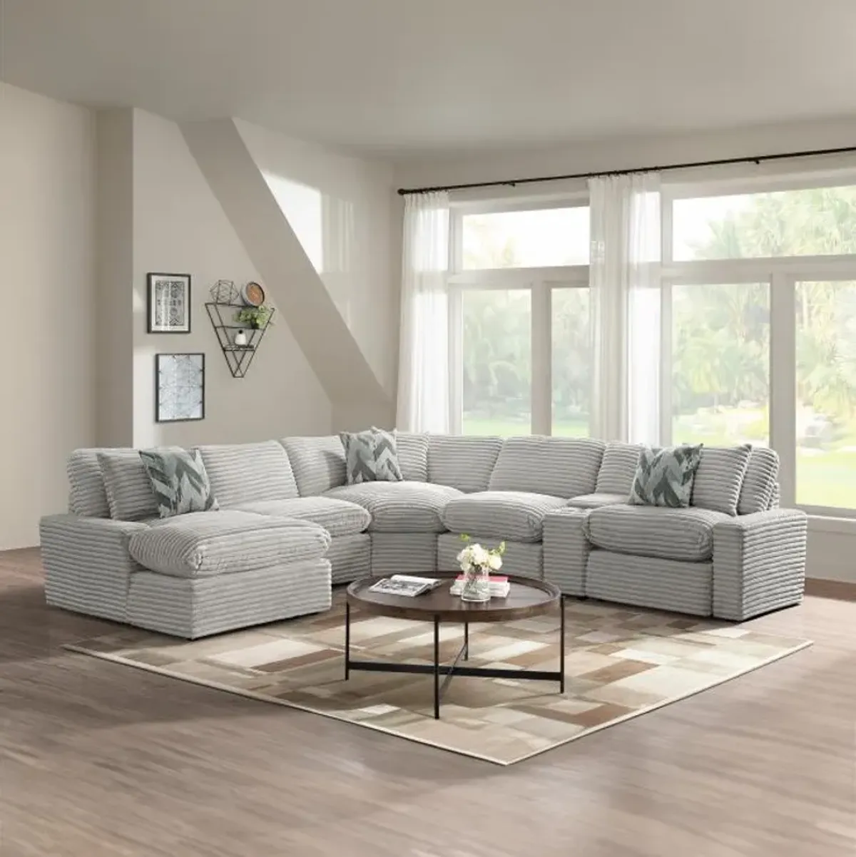 Lush Power Sectional