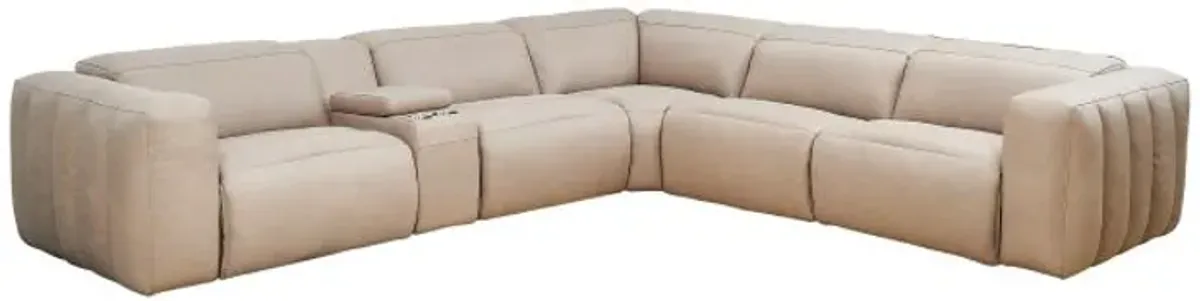 Marshmallow Modular Leather Sectional - New!