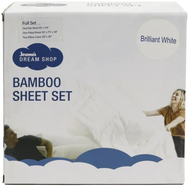 Bamboo Full Sheet Set