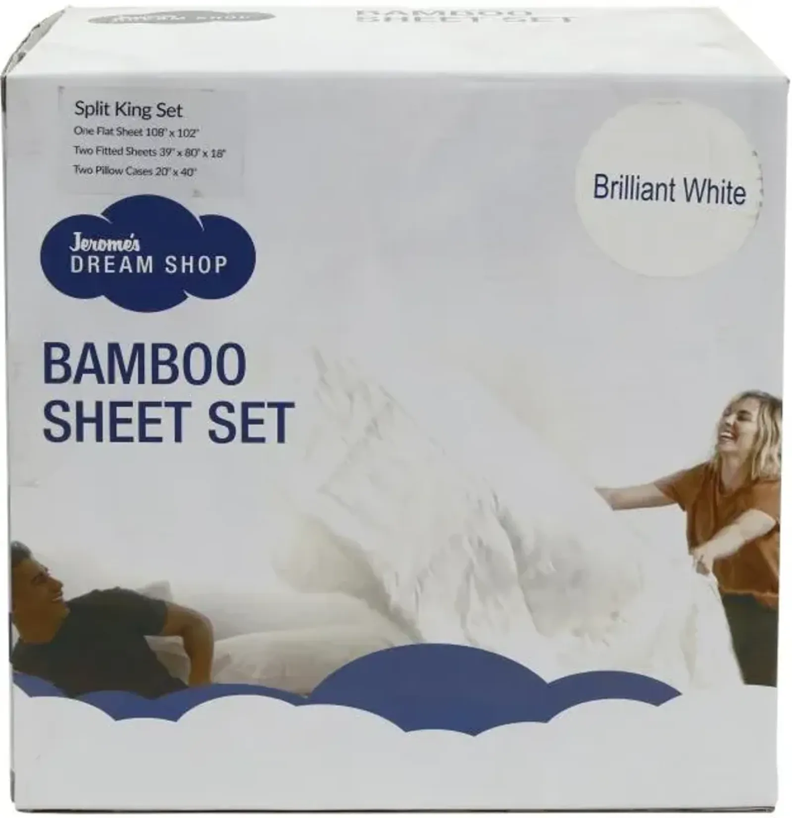 Bamboo Split Eastern King Sheet Set