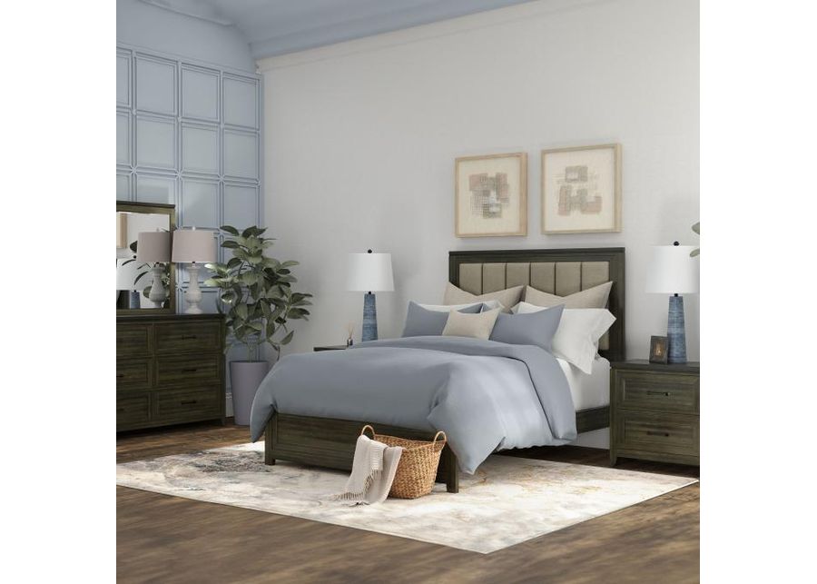 Camino Eastern King Bed, Dresser, Mirror & Nightstand