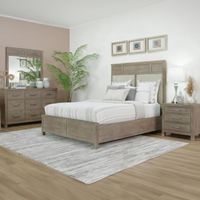 Sedona California King Bed, Dresser, Mirror & Nightstand