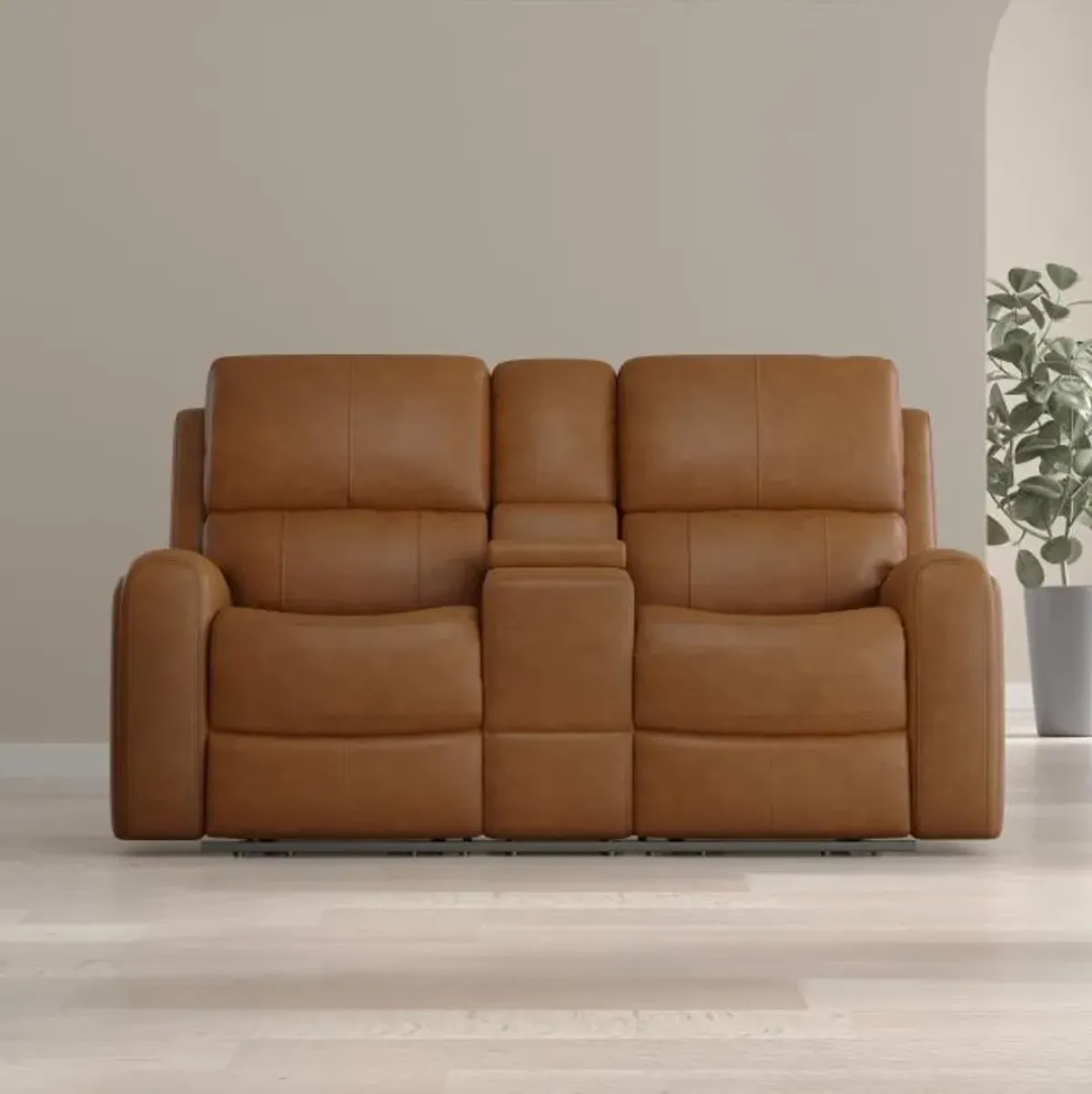 Riverdale Zero G Power Reclining Console Loveseat