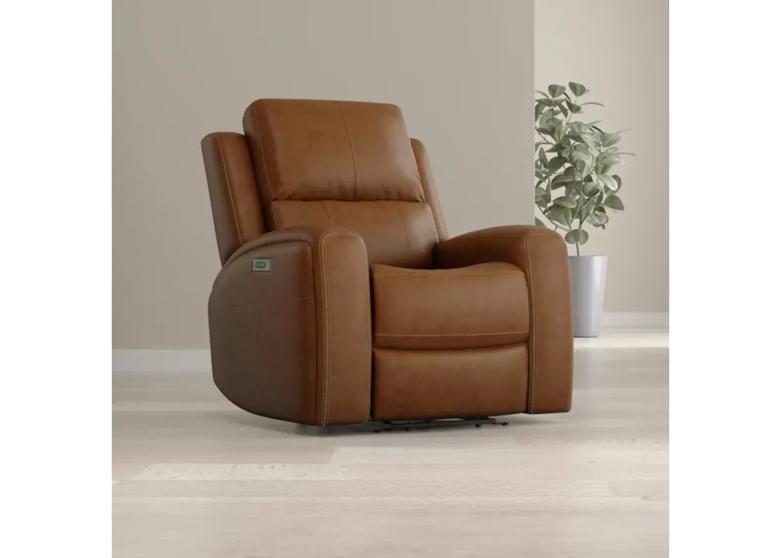 Riverdale Power Recliner with Power Headrest and Power Lumbar Support