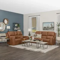 Riverdale Reclining Living Room Brown Collection