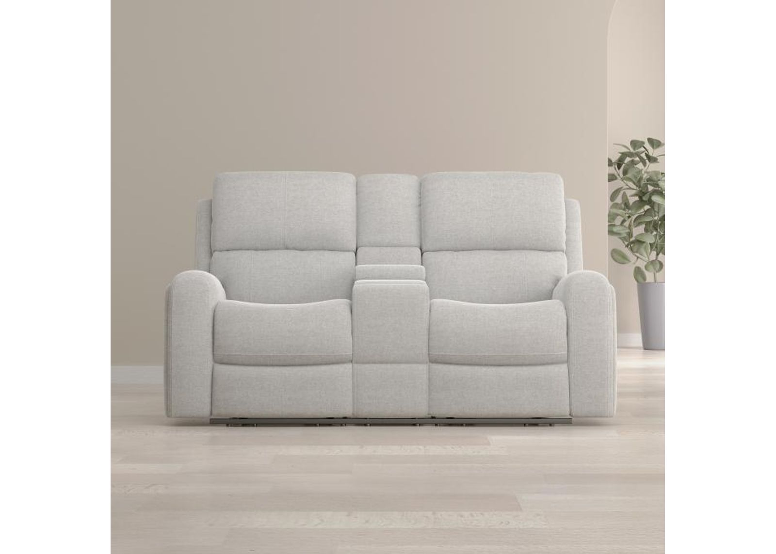 Riverdale Zero G Power Reclining Console Loveseat