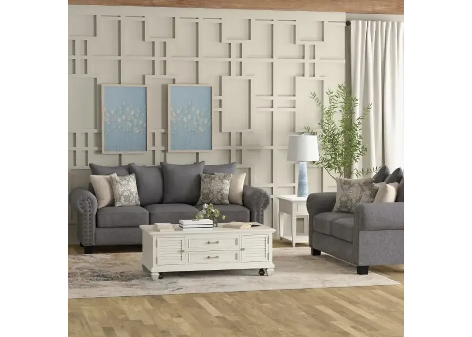 Camberly Living Room Gray Collection