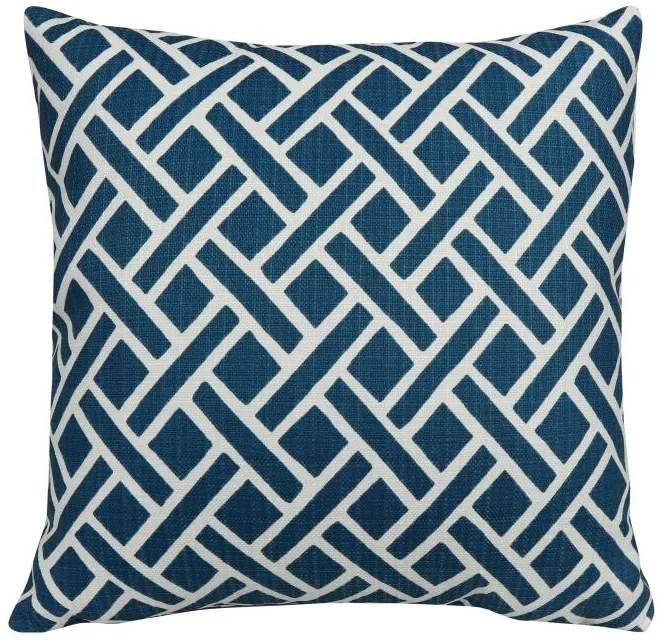 Eastwood Teal Outdoor Pillow