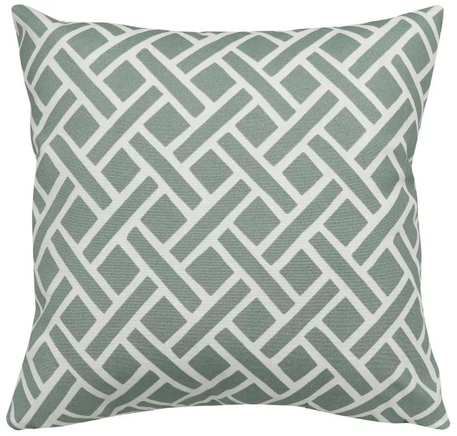 Eastwood Aqua Outdoor Pillow