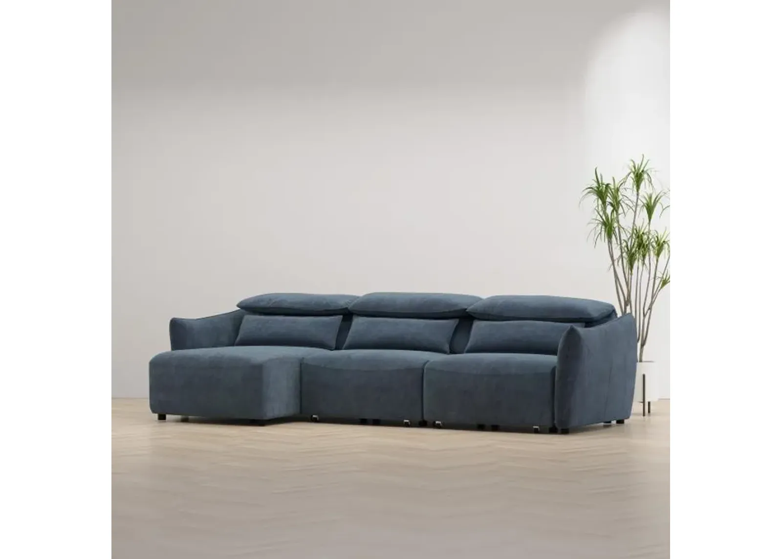 Napper Left Chaise Power Sleeper