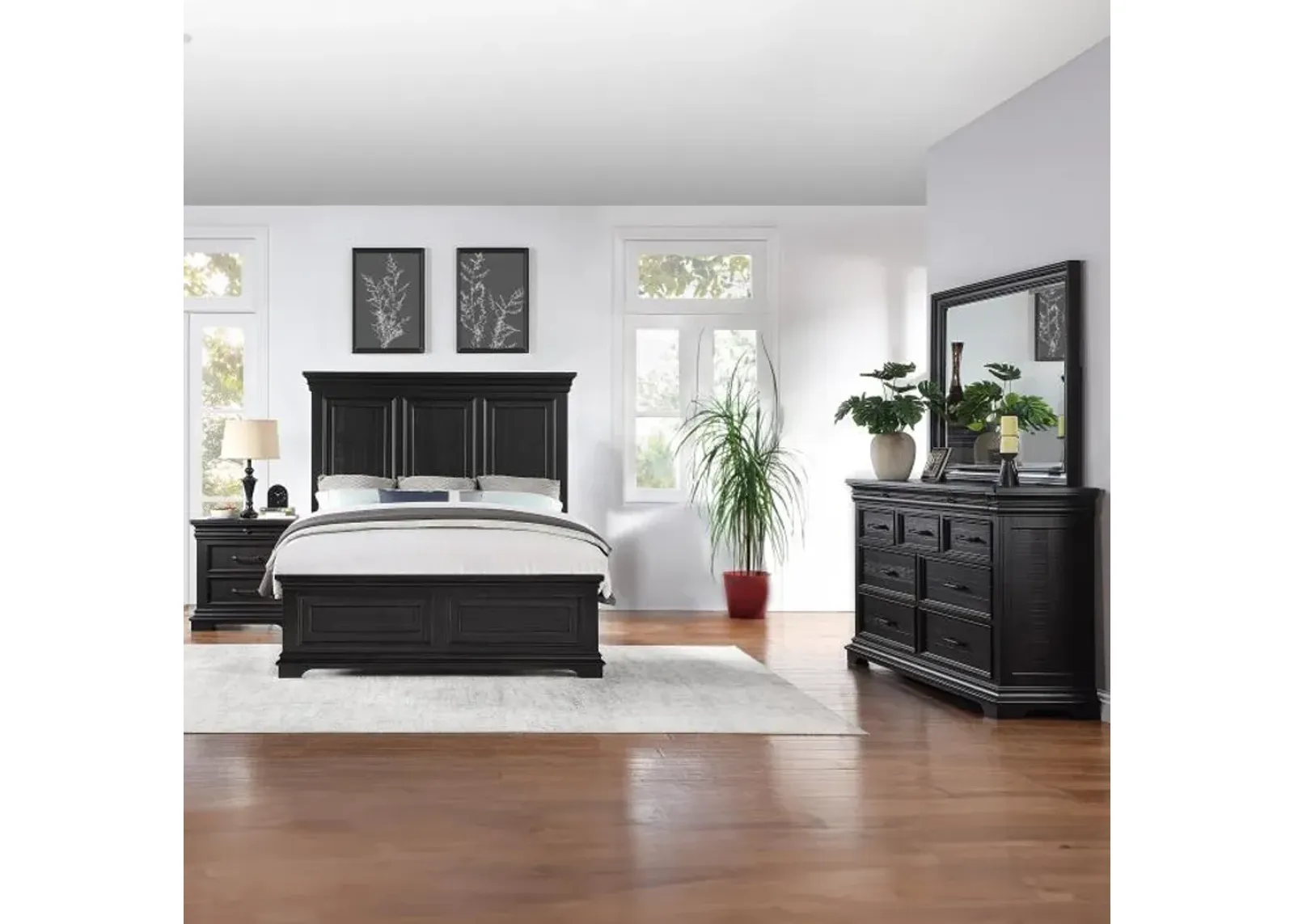 Legion Ebony Bedroom Set