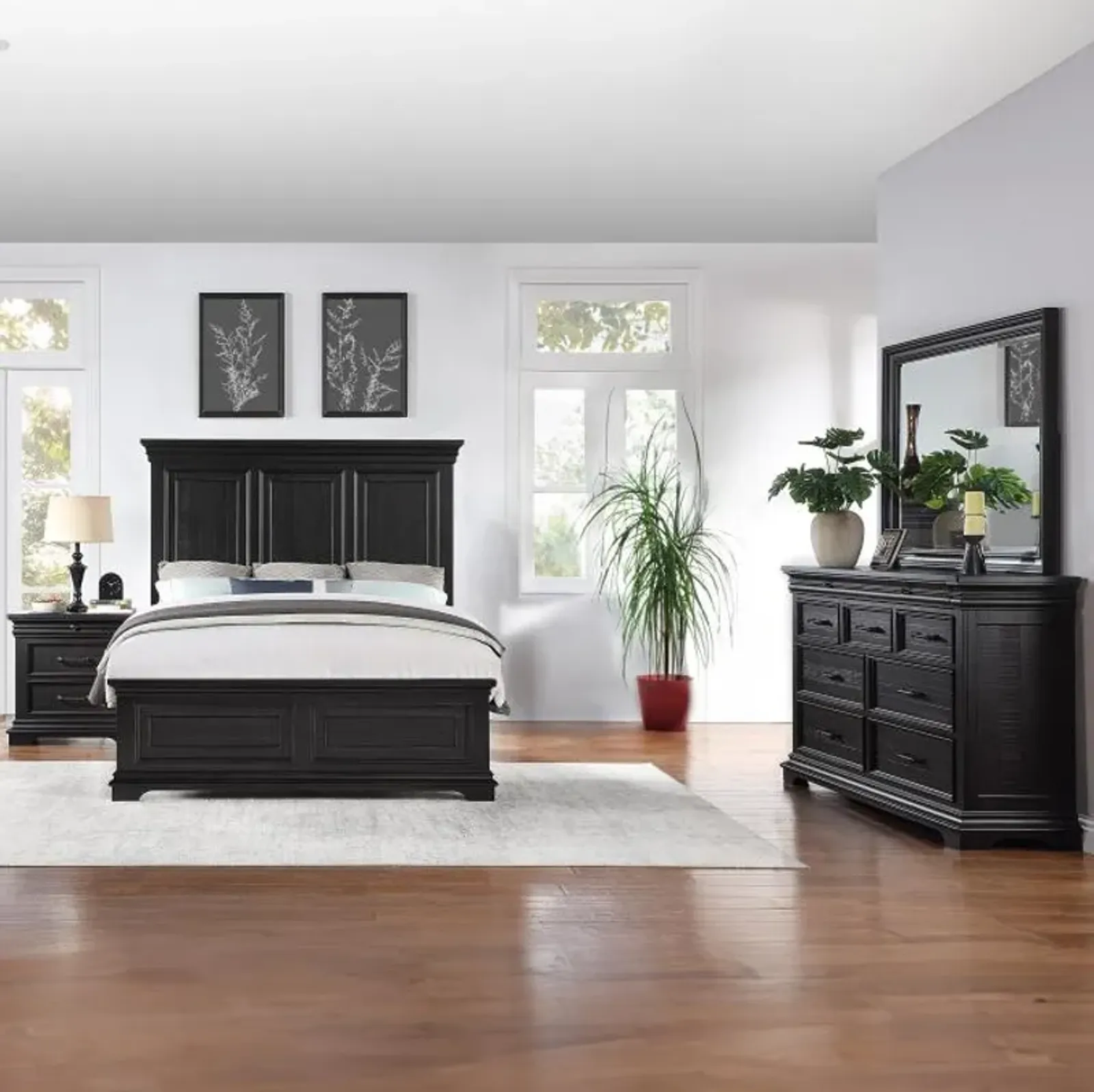 Legion Ebony Bedroom Set