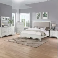 Bristol California King Bed, Dresser, Mirror, Nightstand
