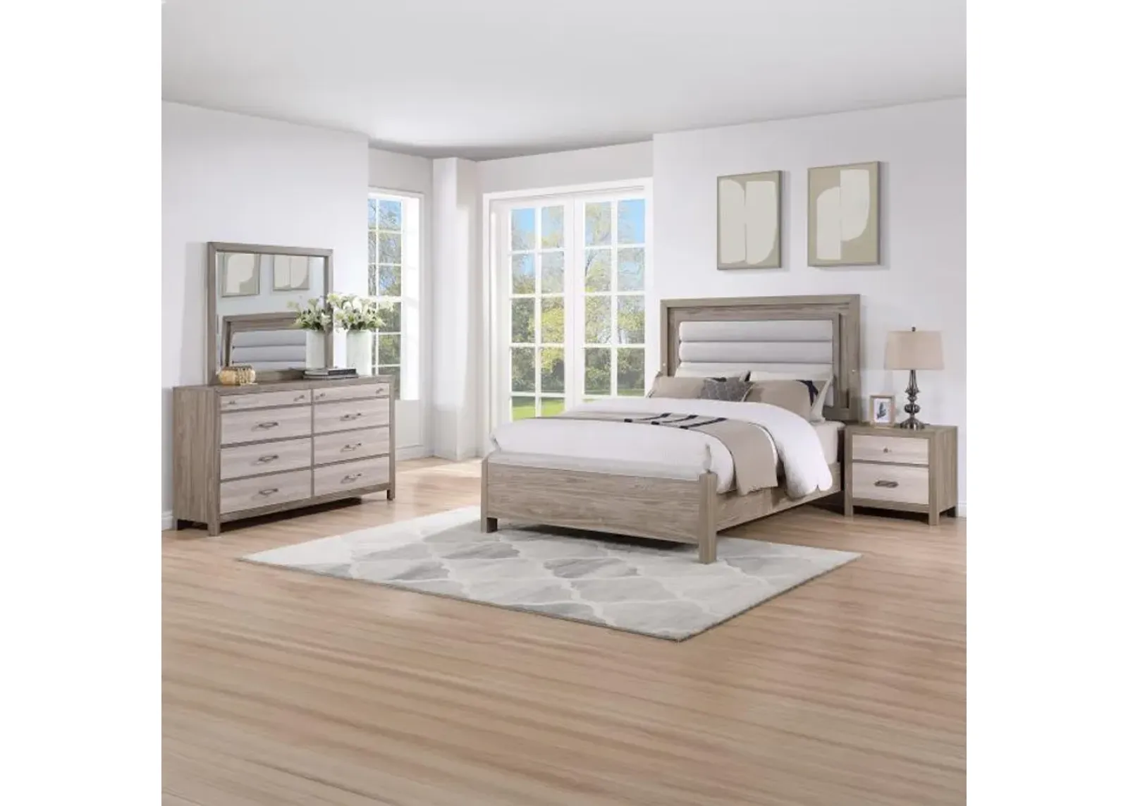 Avery Bedroom Set with LED Lighting