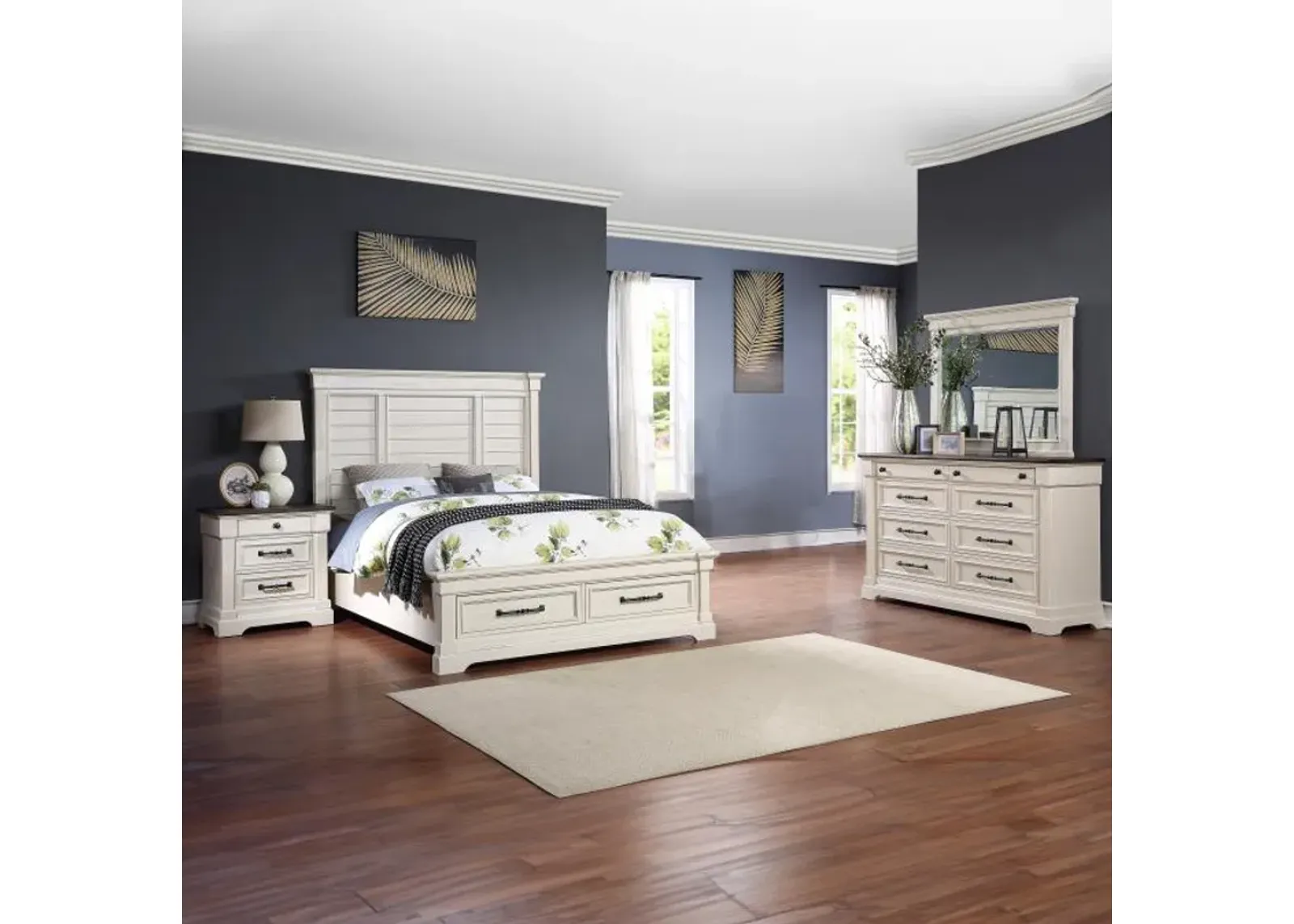 Sheridan White Bedroom Set