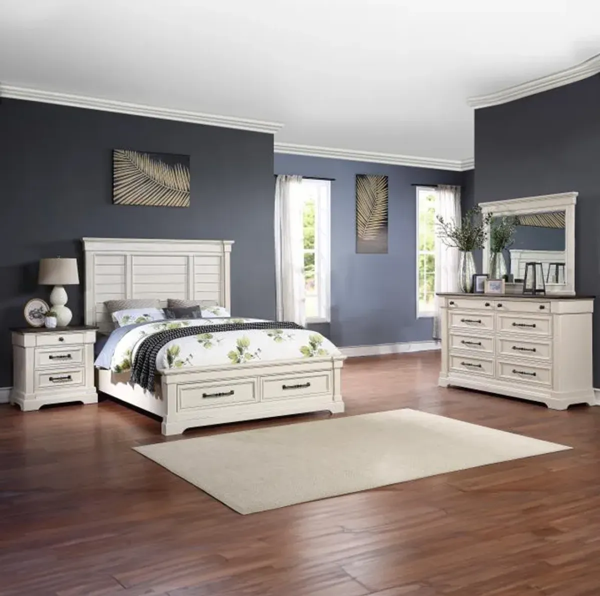 Sheridan White Bedroom Set