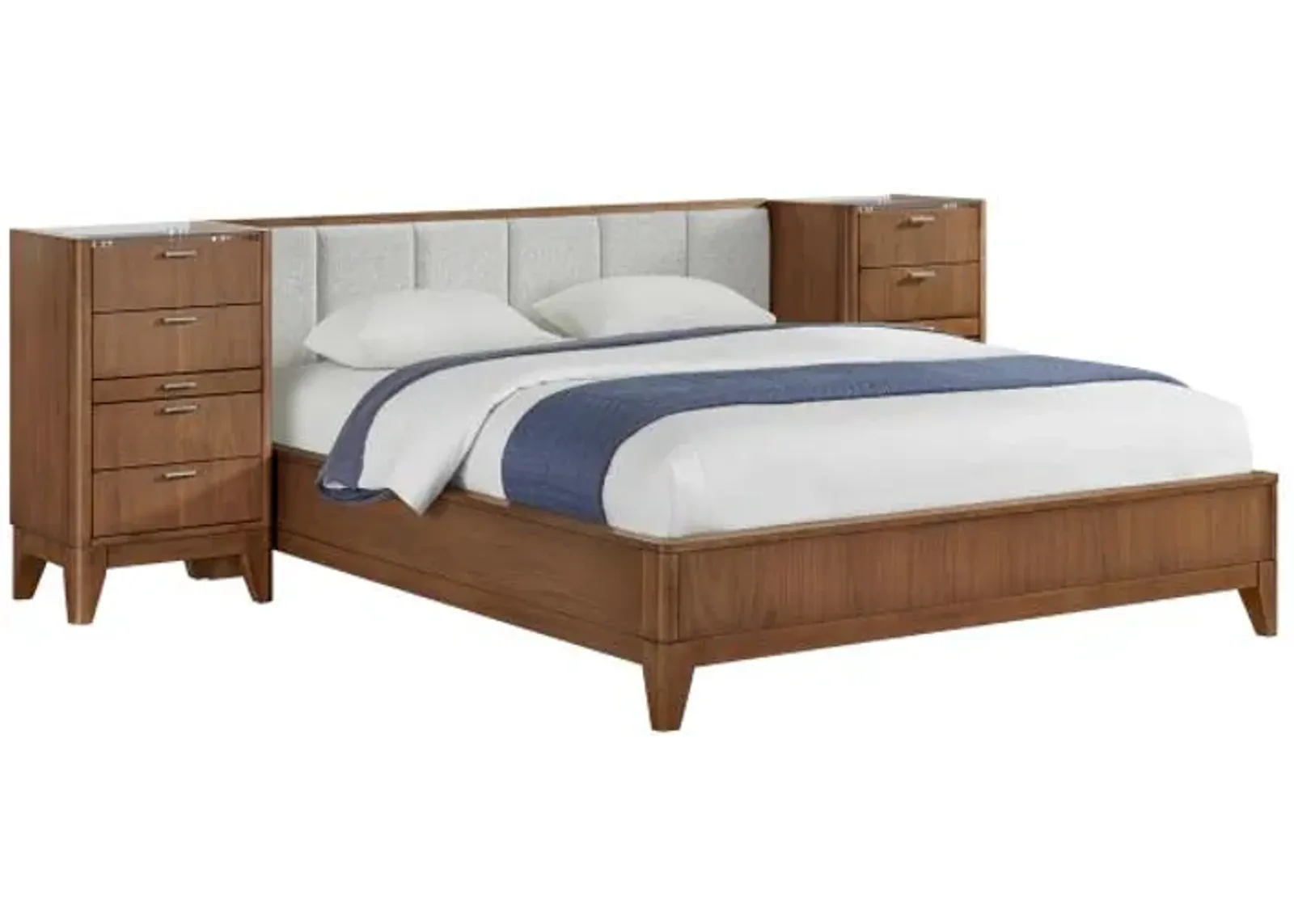 Amalie - Coming Soon! Eastern King Wall Bed With 2 Piers