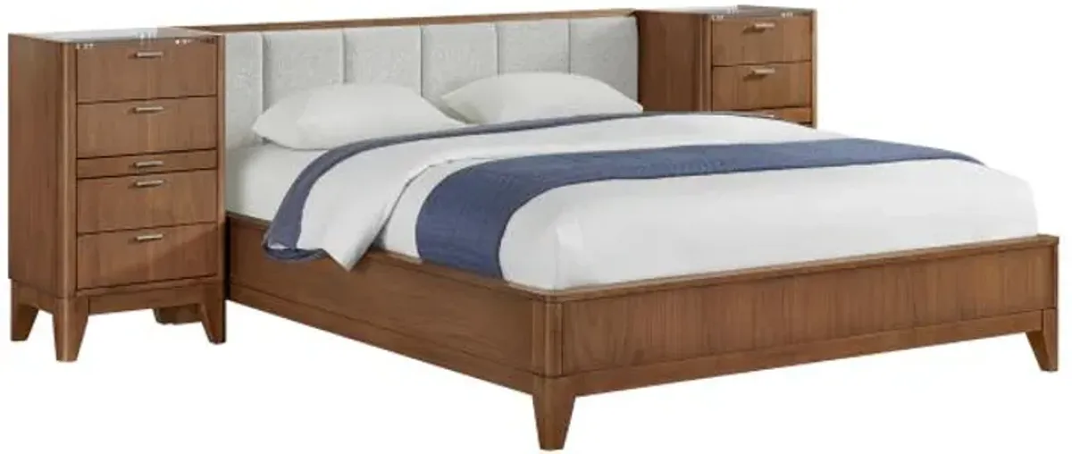 Amalie - Coming Soon! Eastern King Wall Bed With 2 Piers