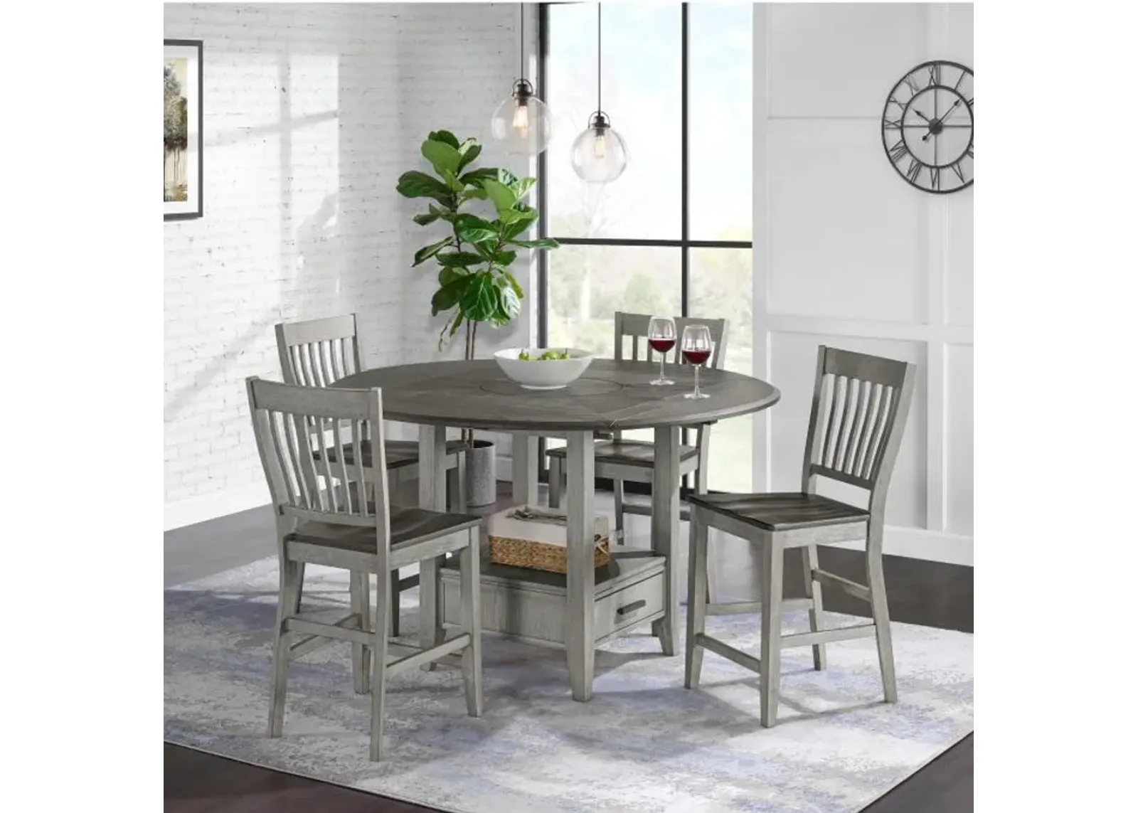 Berkeley 5pc Counter Dining Set - Coming Soon!