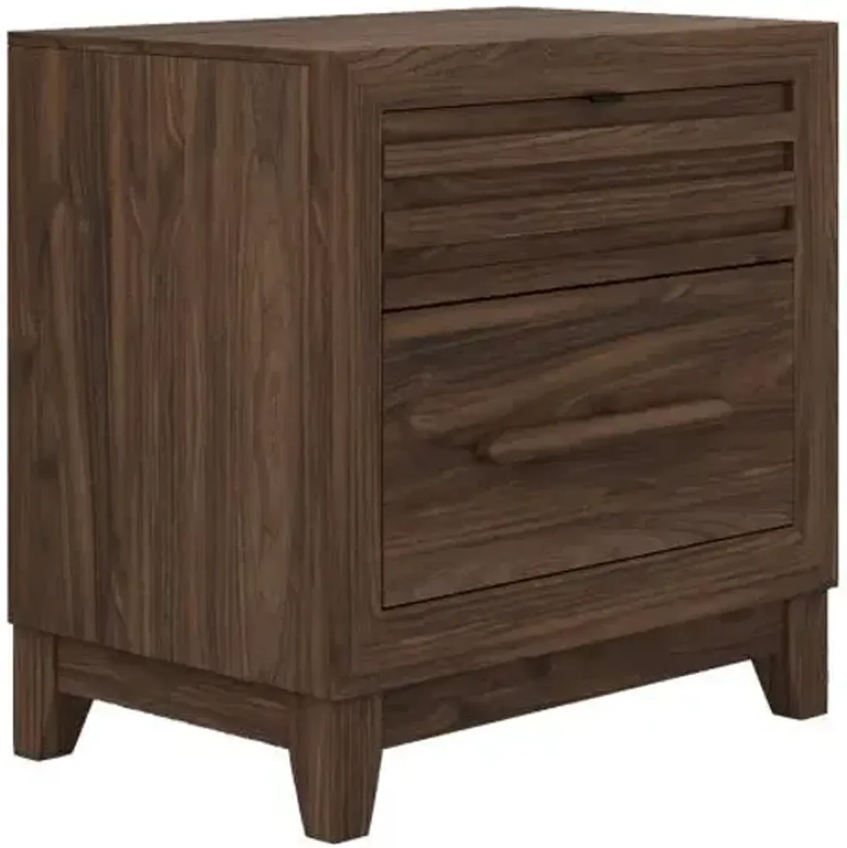 Percy Two Drawer Nightstand