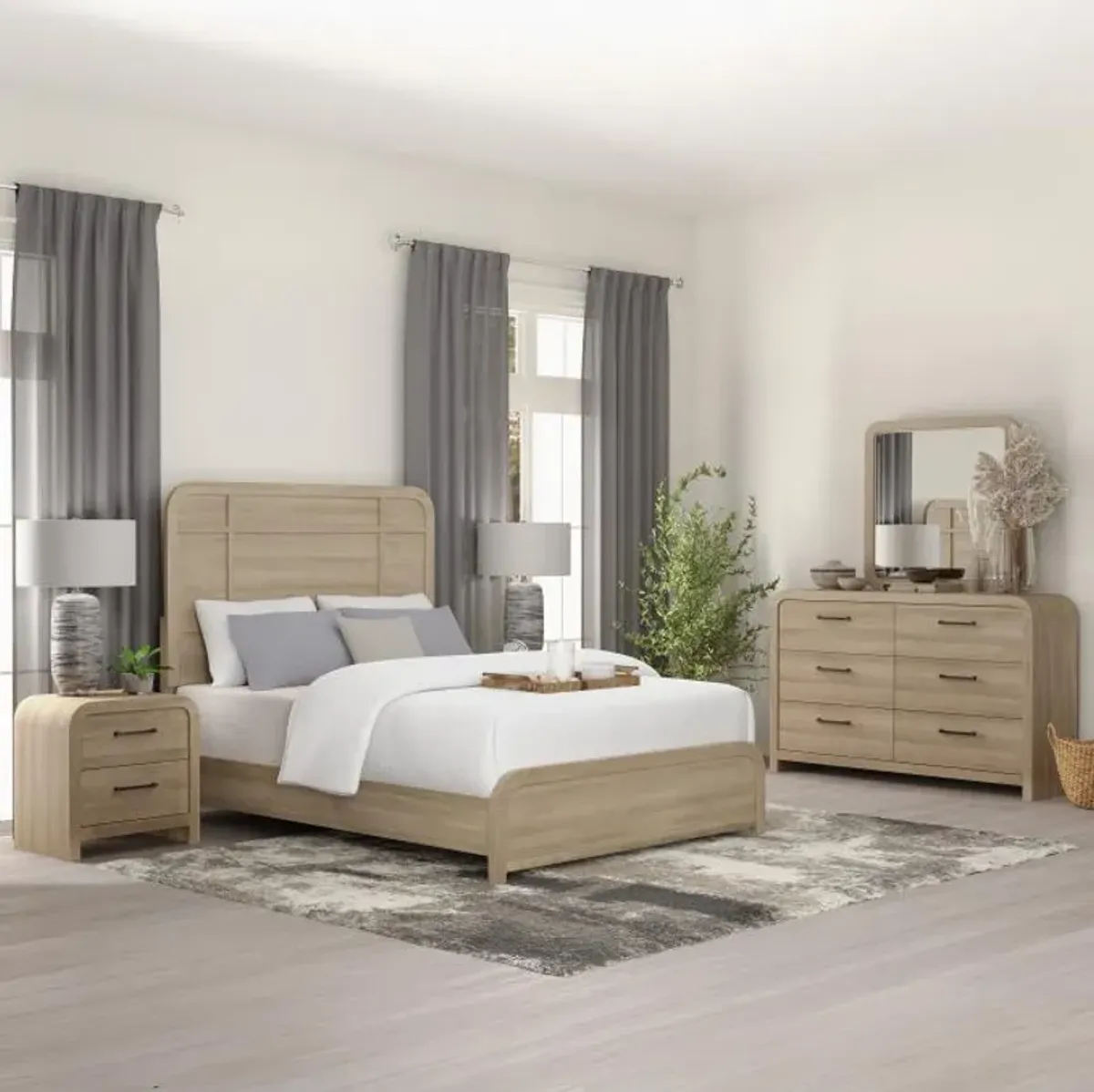 Waterfall Bedroom Set