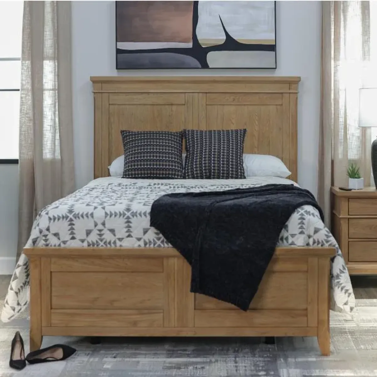 Modern Classics -New! Queen Panel Bed