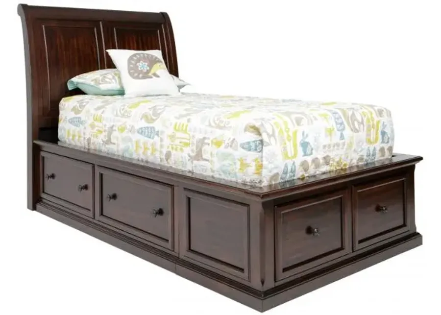 Cumberland Full Sleigh Storage Bed