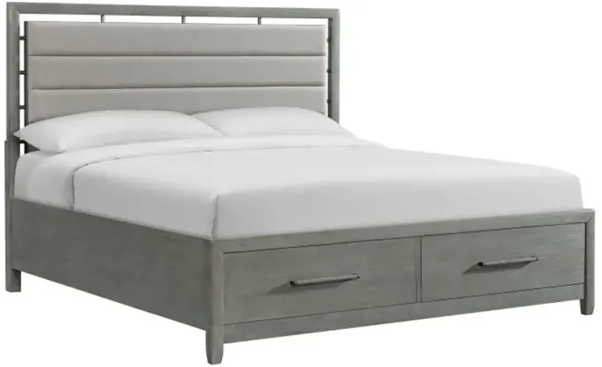 Winslet Eastern King Storage Panel Bed