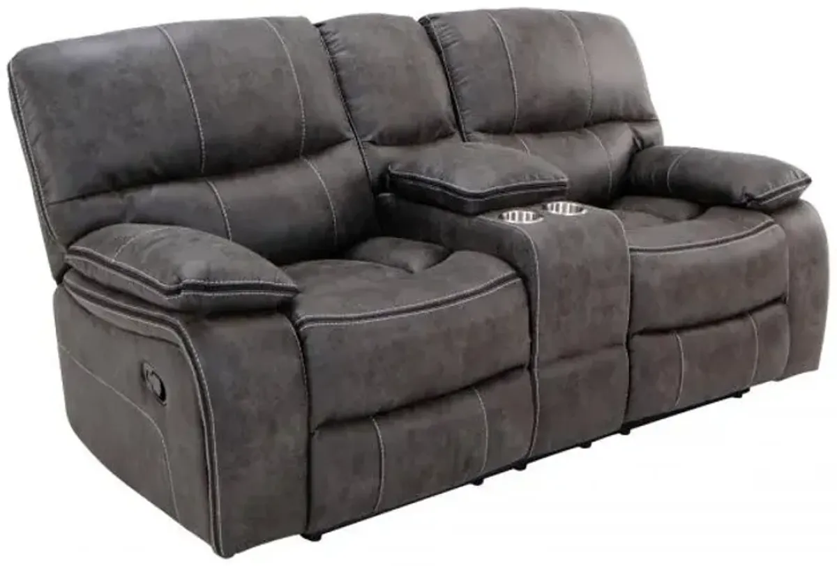 Trilogy Reclining Console Loveseat