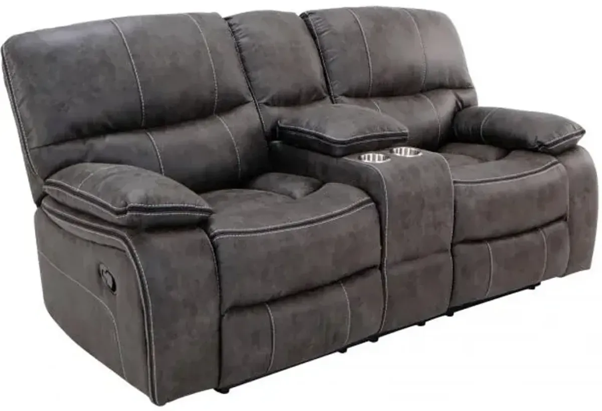 Trilogy Reclining Console Loveseat