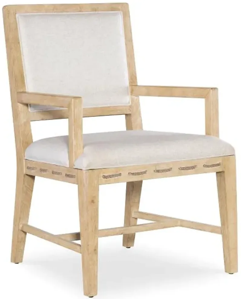 Retreat Raffia Back Arm Chair