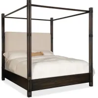Retreat Eastern King Upholstered Canopy Bed