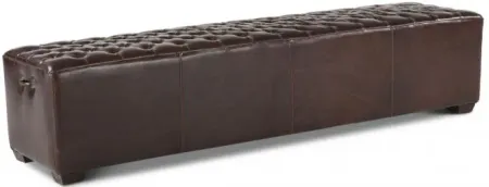 Florentine Leather Bench