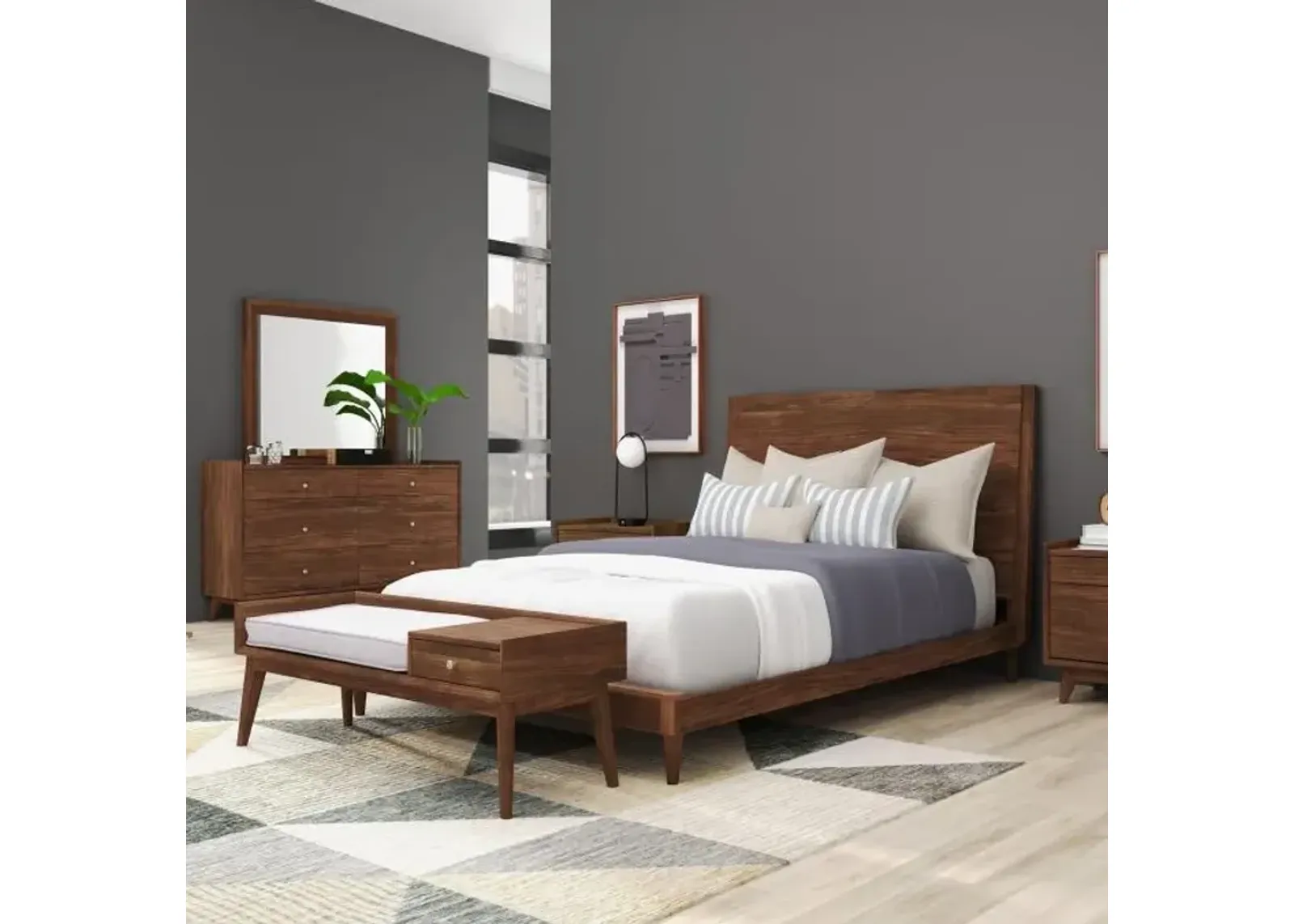 Minetta Loft Bedroom Set