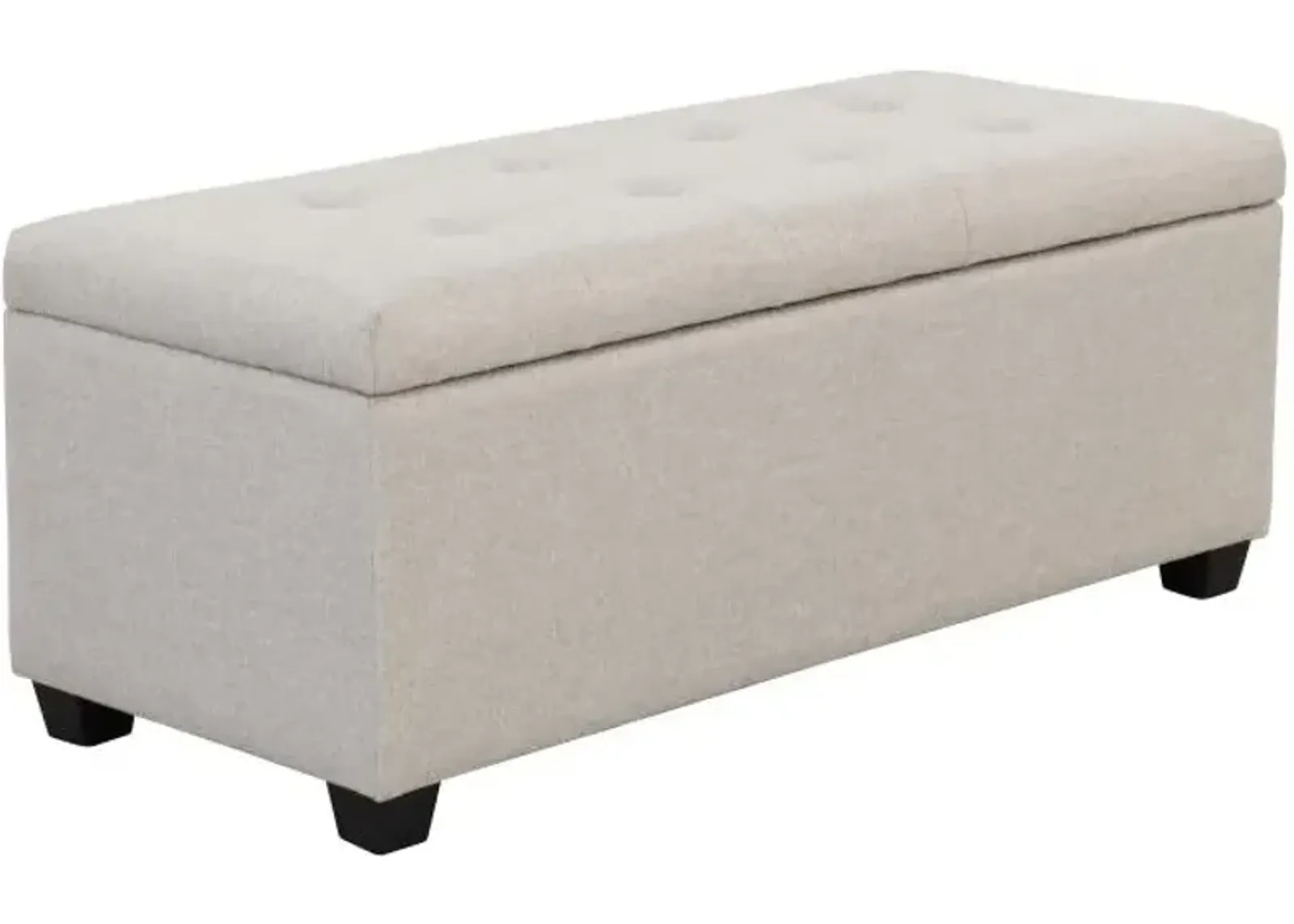 Nigel Beige Storage Bench