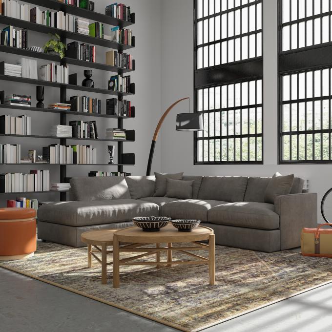 Wesley 2pc Sectional