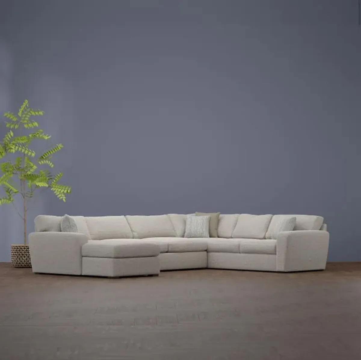 Harley - New! 3pc Left Chaise Sectional