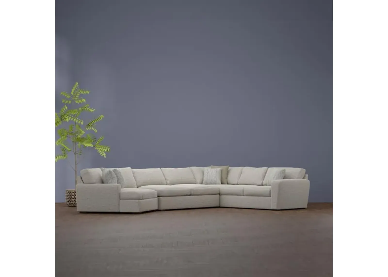 Harley - New! 3pc Left Cuddler Sectional