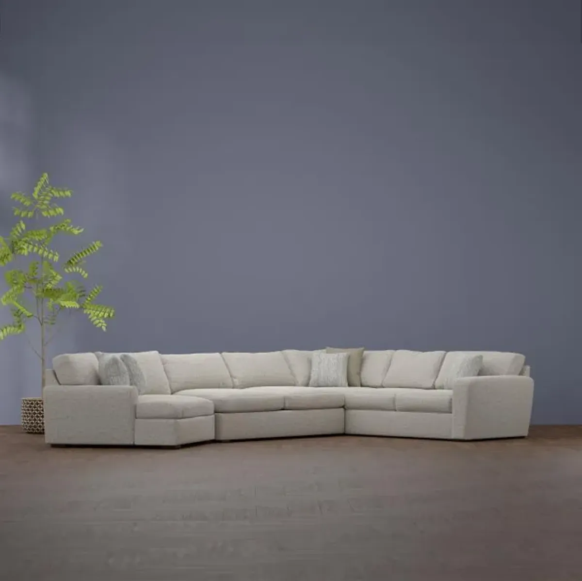 Harley - New! 3pc Left Cuddler Sectional