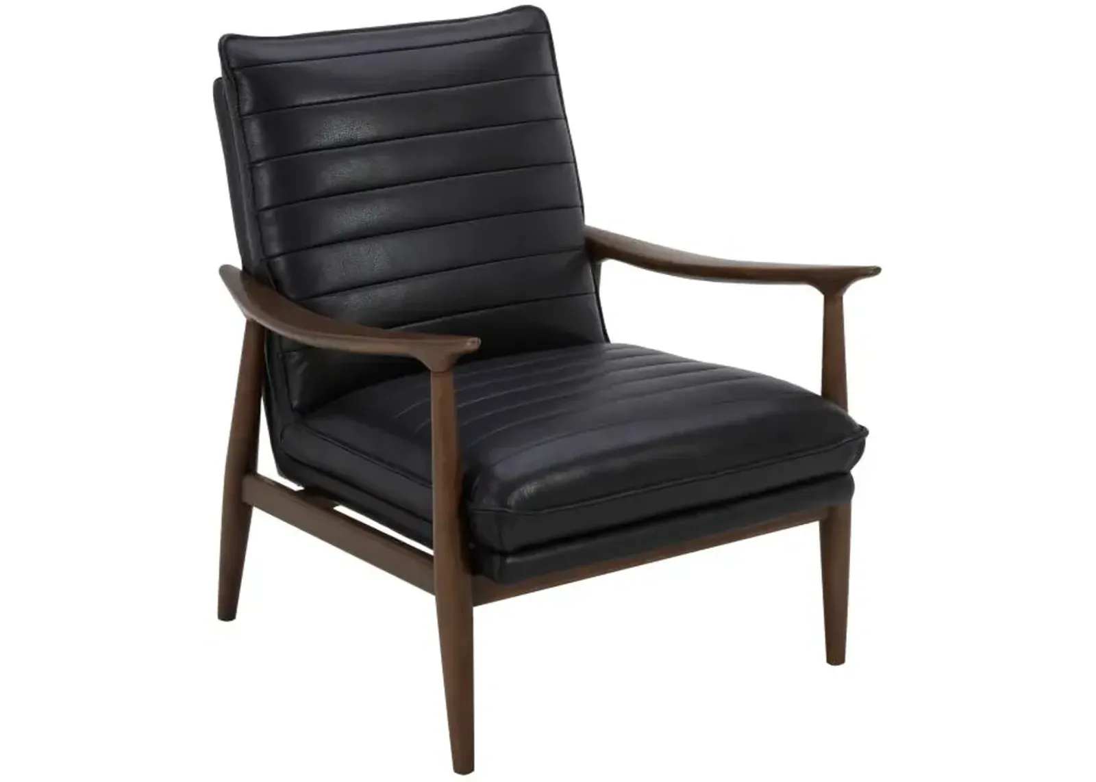 Holmes Leather Accent Chair