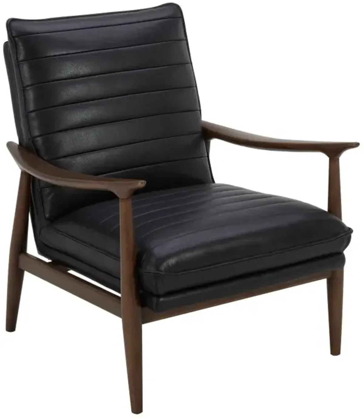 Holmes Leather Accent Chair