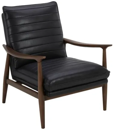 Holmes Leather Accent Chair