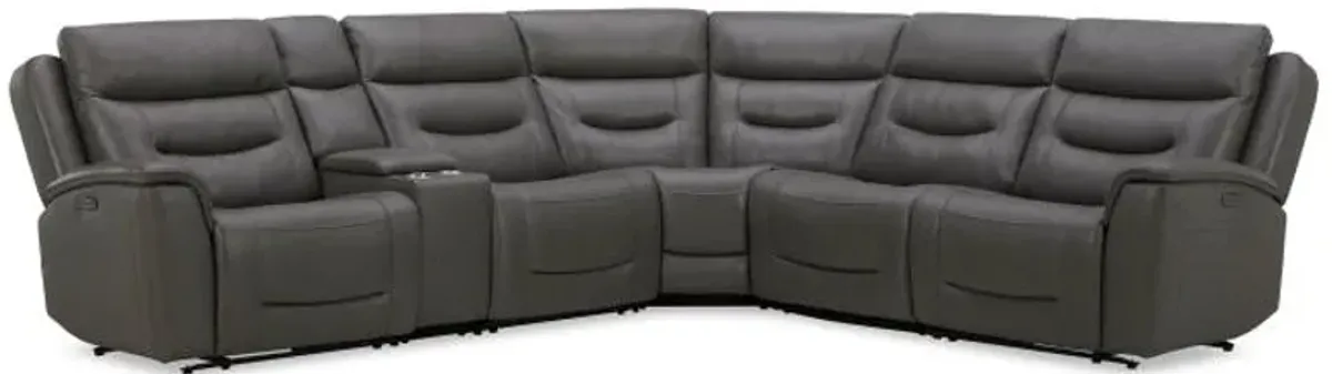 Garner Reclining Leather Living Room Set