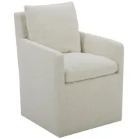 Mila Arm Chair With Casters