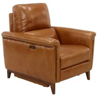 Remy Leather Power Recliner with Power Headrest