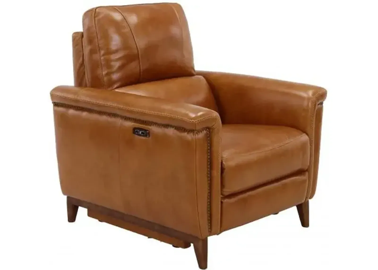 Remy Leather Power Recliner with Power Headrest