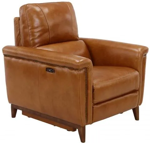 Remy Leather Power Recliner with Power Headrest
