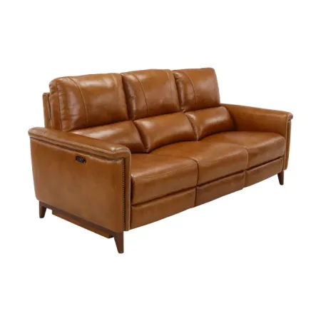 Remy Leather Power Reclining Sofa & Power Reclining Loveseat with Power Headrests